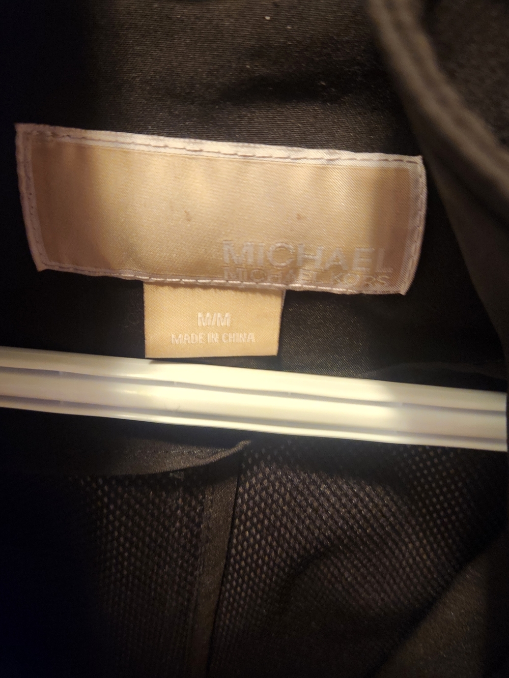 Michael Kors Hooded Anorak Jacket with Gold Accents - Picture 3 of 4